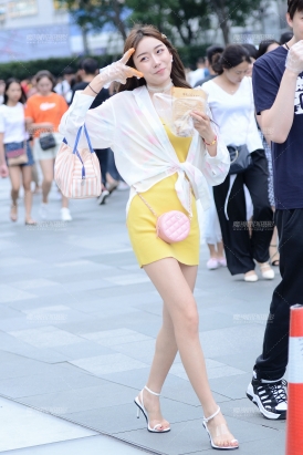 【神摄手赛帖】黄裙