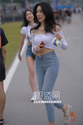 编码0311蓝色紧牛美腿香肩