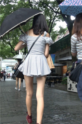 4K 性感的美腿美女