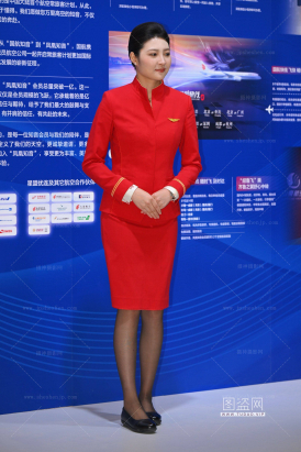 SH25-116-113√魅力红-黑丝空姐