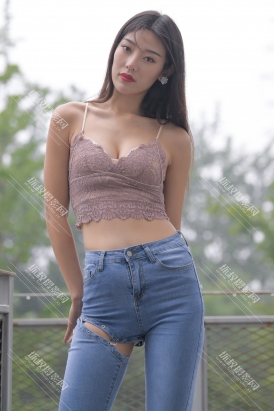 【M1319】牛仔裤美女