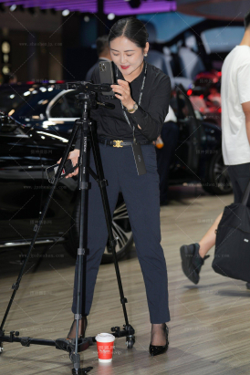 车展篇-奔驰主播裤里丝53P